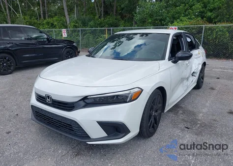 2022 Honda Civic Sport z USA, uszkodzony, nr VIN 2HGFE2F5XNH529776